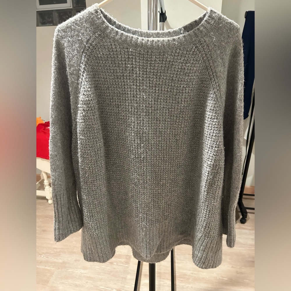 Loft Grey crew neck sweater